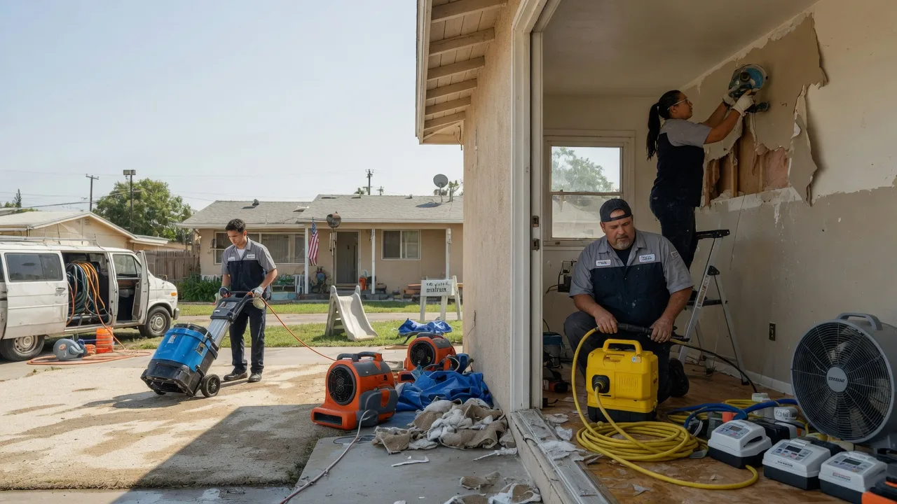 Water Damage Restoration in O Neals, CA near me